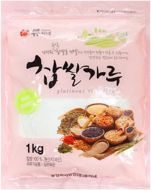 류씨네 찹쌀가루, 1kg, 1개