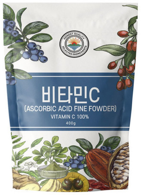 영국산 비타민c 분말 파우더 dsm제조, 400g, 1개