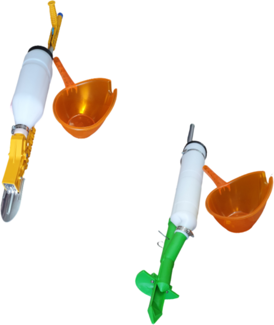 통뻐꾸기 통정량투입기 비료주입기 비료살포기 휴대용비료주입기 서서비료주는기계 비료찔러주는기계, 1개