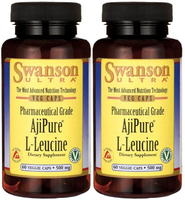스완슨 울트라 아지퓨어 L-류신 500mg 베지 캡, 60개입, 2개, 60정 - 쿠팡