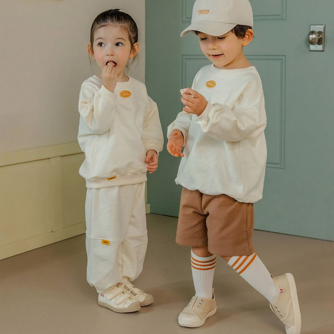 해피프린스 모덴 쓰리피스 아기 셋업