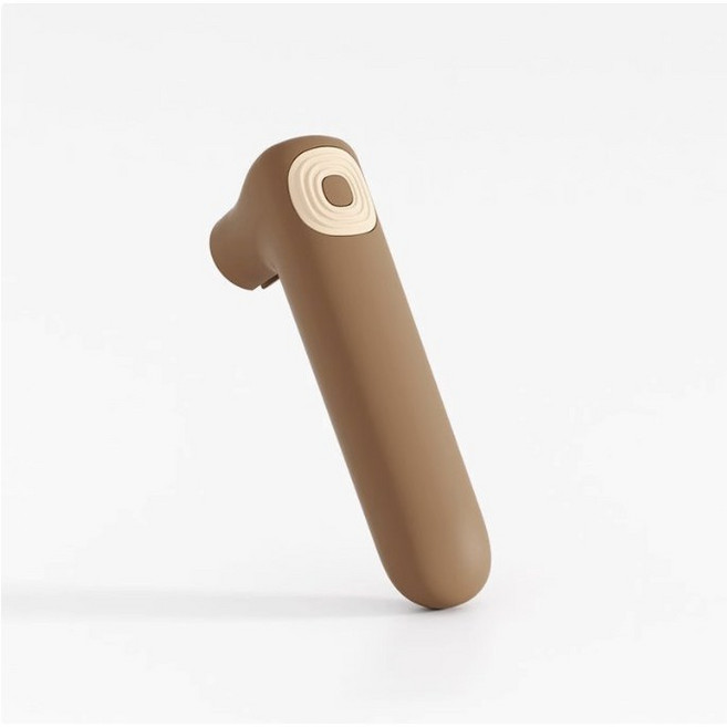 카멜리안 실리콘 문고리 손잡이 문손잡이 커버, 브라운