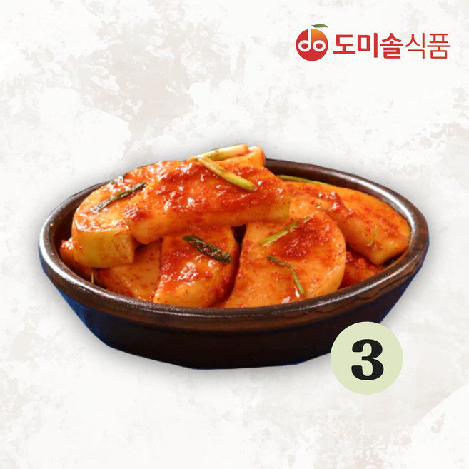 (m)도미솔 박미희 섞박지 3kg, 1개