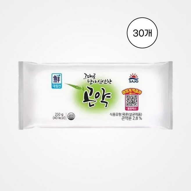 [사조대림] 곤약 250g 30개