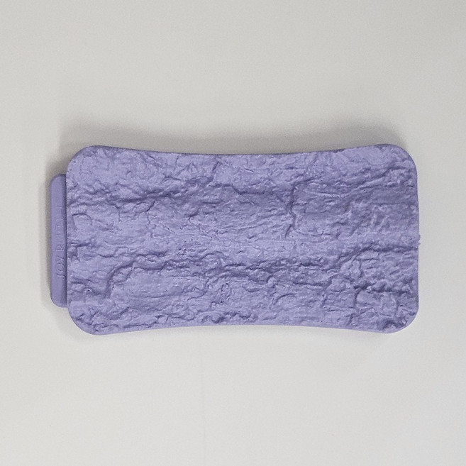 크레스티드 게코 인조 코르크 탈피보드, 1개, 퍼플