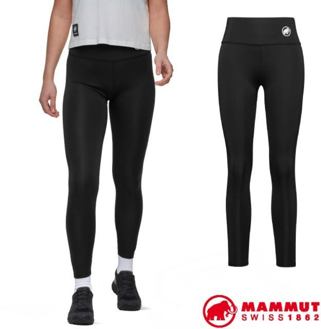 【MAMMUT 長毛象】送》高腰彈性 排汗長褲 Waymarker 運動緊身褲 貼身內搭褲 健行攀岩褲 02750