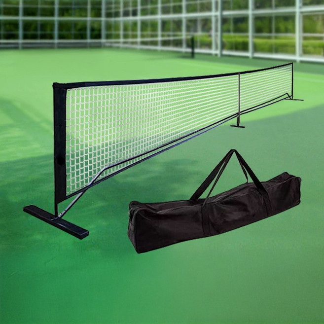 카르빈스포츠 피클볼네트 휴대용 배드민턴 네트 6.7m, 1개, 블랙