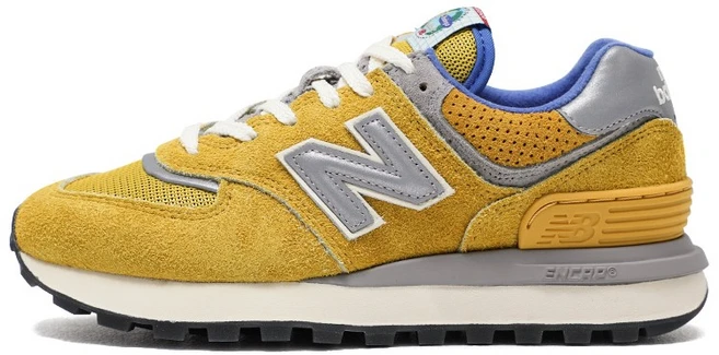 뉴발란스 574 운동화 레인 클라우드 화이트 남여공용 스니커즈(증정품 수납백), LGB1, 220 - 쿠팡