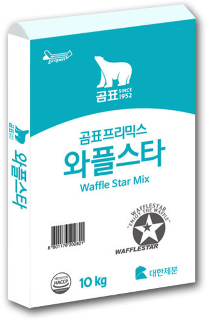 곰표 와플스타 10kg, 1개
