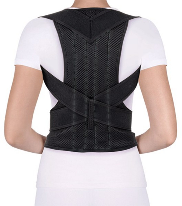 아이워너 바른자세 자세교정 밴드 S~2XL 굽은 등 허리 보호대, 1개