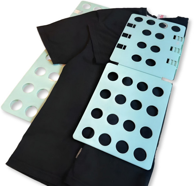 루루홈 초간편 옷접기판 빨래개기 폴더, 민트, 1개