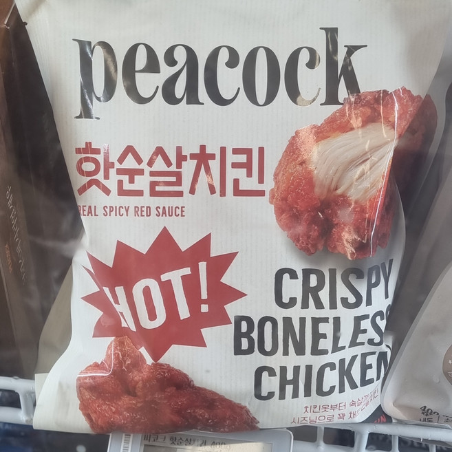 피코크 핫순살 치킨 냉동 수량, 1개, 400g