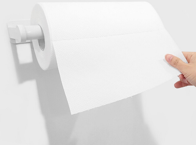 위스테이 포모어 디바인 키친타올 걸이 행주 수건 비닐 욕실 주방 다용도 거치대, 블랙