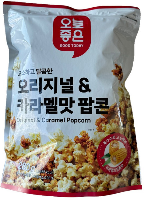 Only Price 오리지널&카라멜 팝콘, 2개, 280g