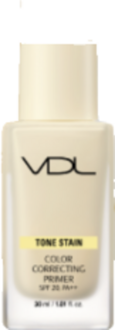 VDL 톤 스테인 컬러 코렉팅 프라이머 30ml, 1개, [단품] 04 크림 옐로우 (30ml)