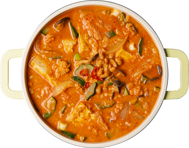 쿡솜씨 담양청국장 밀키트 저온 숙성 냄새없는 엄마밥상 캠핑 데이트 홈파티, 600g, 1개