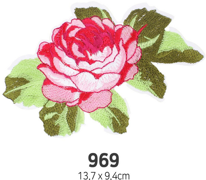 와펜 DIY 자수 패치 와펜모음 열부착식와펜, 4개, 와펜 패치 969번