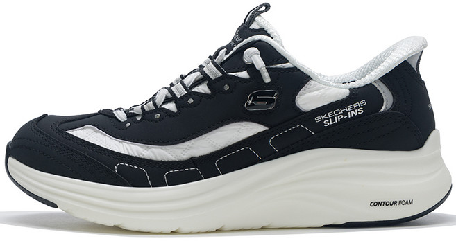 스케쳐스 여성용 컨투어 폼 캐주얼 운동화 150412-BKW