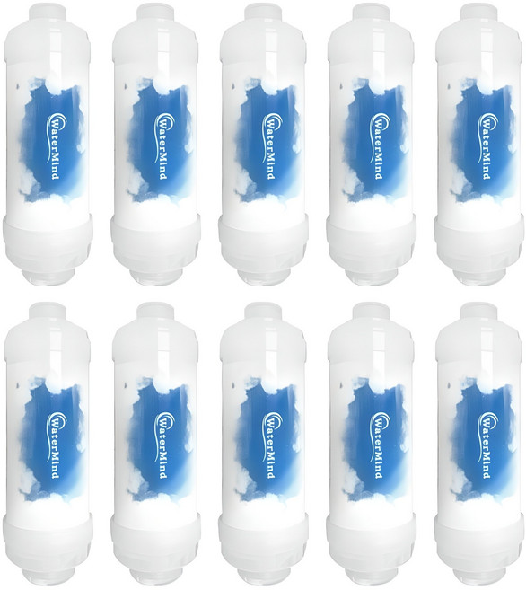 워터마인드 녹물 제거 필터 샤워기 비데 세탁기 15A규격 전모델 호환 BF-100A, 10개