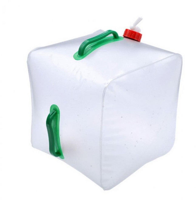 캠핑용 20리터 물탱크x1개 대용량접이식물통, 1개