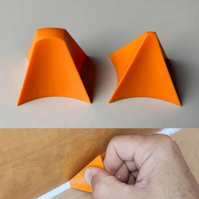 멀티 실리콘 헤라 코킹툴 줄눈 스크레퍼 실리콘 마감, L, 1개