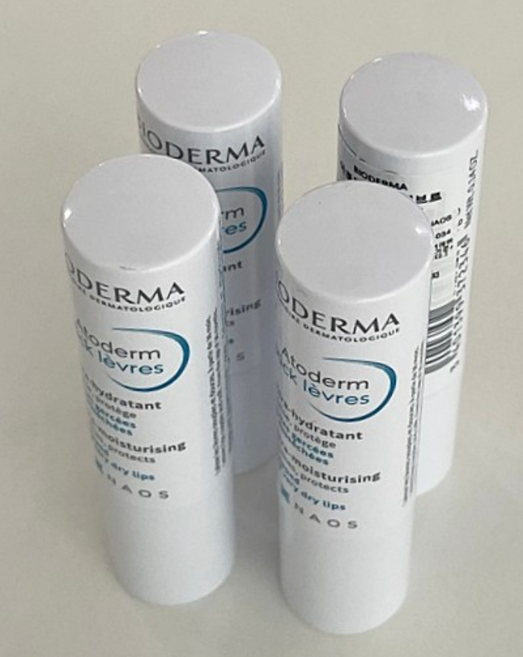 바이오더마 아토덤 스틱레브르 립밤, 4g, 4개