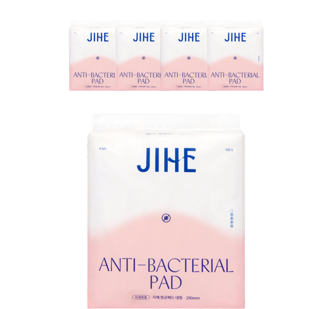 지혜 항균 패드, 대형, 14개입, 5개