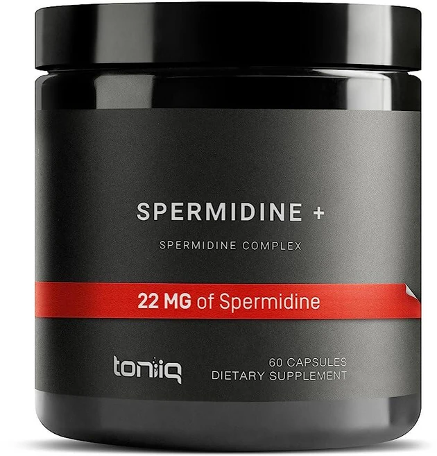 Toniiq 토니크 스페르미딘 22mg 캡슐 60정, 1개 - 쿠팡
