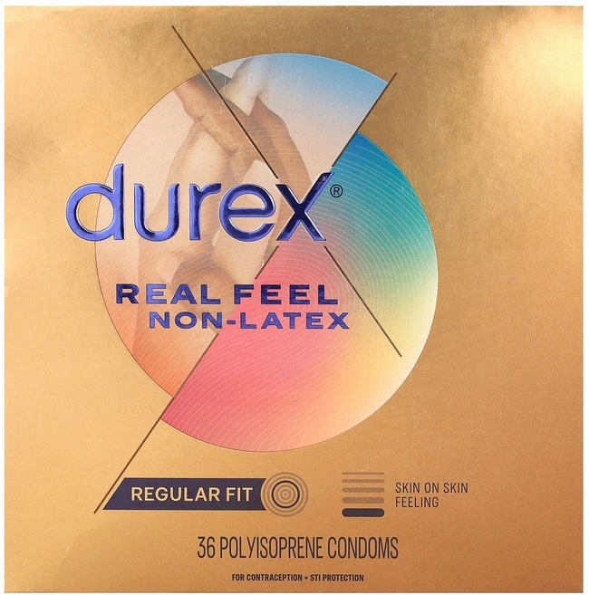 Durex 라텍스 무함유 부드러운 촉감 폴리이소프렌 콘돔 36개입 레귤러 핏, Durex라텍스무함유부드러운촉감폴리이소프렌콘돔36개입레, 1개 - 쿠팡