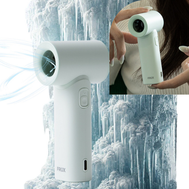 [초미니 100단 선풍기]강력한 초미니 토네이도 터보 바람 핸디 무선 선풍기, emerald MI.(에메랄드민트)