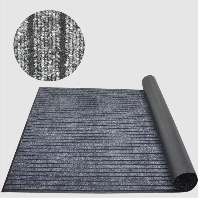 수지매트 아폴로 롤매트 그레이 120x100cm 현관매트 발매트 출입구매트 미끄럼방지, 1개