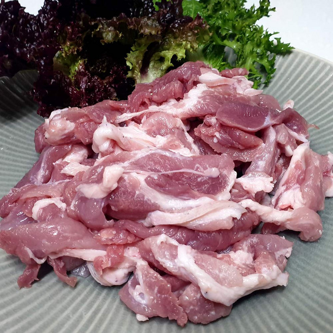 제주 흑돼지(생고기) 전지(앞다리살) 2kg, 1개