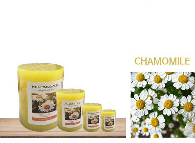 아로마 향초 카모마일 4종 모음 국내산, 카모마일 4호(특대), 1개