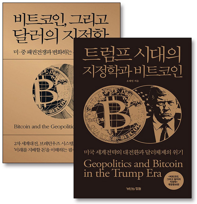 트럼프 시대의 지정학과 비트코인 그리고 달러의 지정학 오태민 책 세트 (전2권), 거인의정원