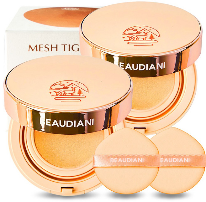 뷰디아니 승무원팩트 면세점 커버력좋은 모공 승무원 고체 물광 광채 파데 커버 쿠션 팩트 파운데이션 묻어나지 않는 커버력좋은 쿠션팩트 쿠션파데 메쉬쿠션 12g, [본품] 내추럴데일리 1호,1개, 2개