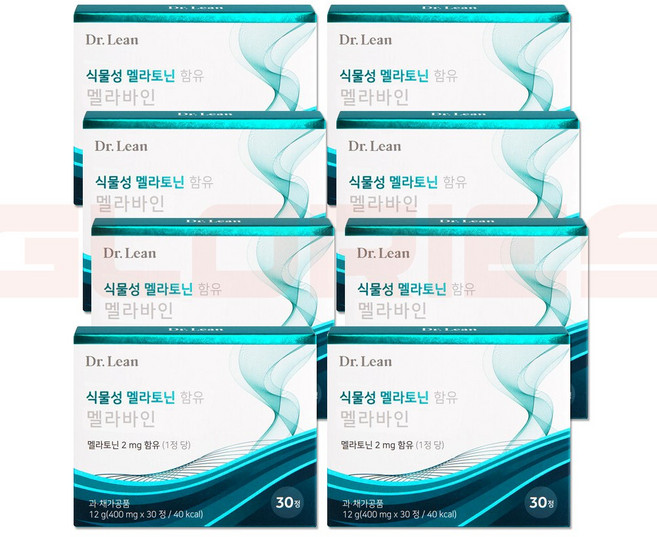 [판매자 : 글로리스] 닥터린 식물성 멜라토닌 함유 멜라바인 (2mg함유), 2개