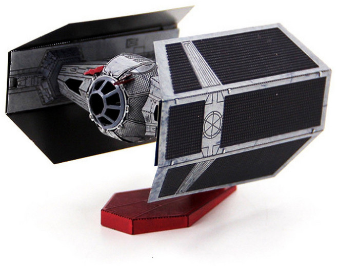 [알꿀밤-메탈퍼즐-스페이스워] TIE 파이터-컬러, 1개