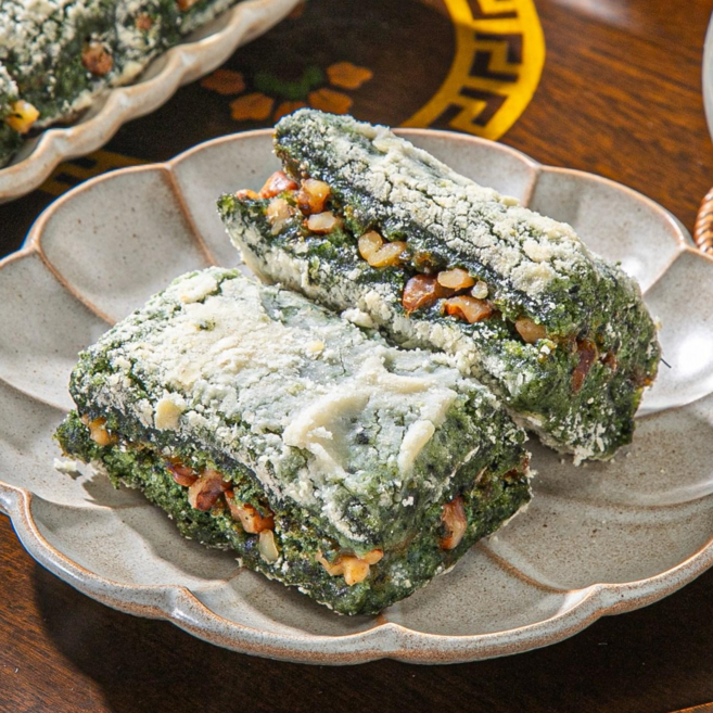 제철밥상 고소한 호두와 향긋한 쑥! 쑥호두설기, 8개, 100g