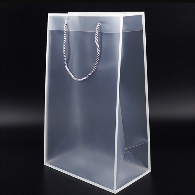 루비온 선물가방 쇼핑백 어버이날선물 PP포장, 화이트