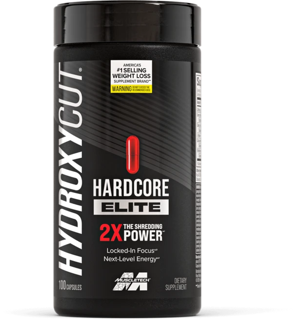 머슬테크 하이드록시컷 하드코어 엘리트 헬스부스터 100캡슐 다이어트보조제 체지방컷팅제, 1개, 100정 - 쿠팡