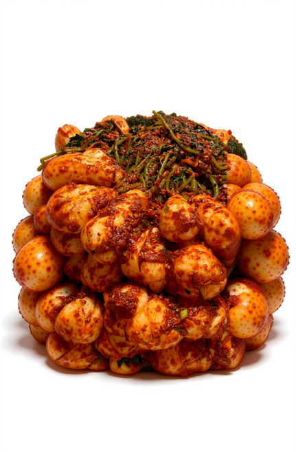 [소반김치]100%수제김치 전라도 지금 가장 맛있는 달랑무 총각김치 1kg, 1개