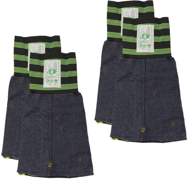 안전 무재해 청치마 각반, 2개