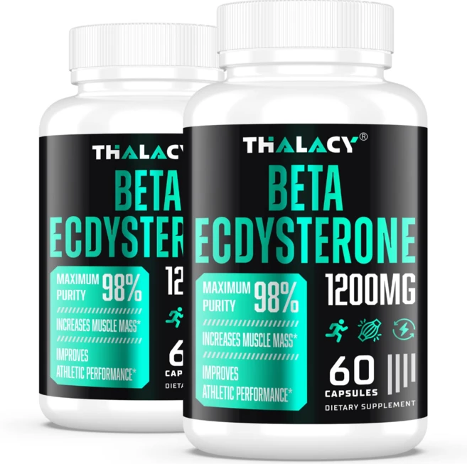 Thalacy] 엑디스테론 1200MG 60 캡슐 2 SET, 2개, 60정 - 쿠팡