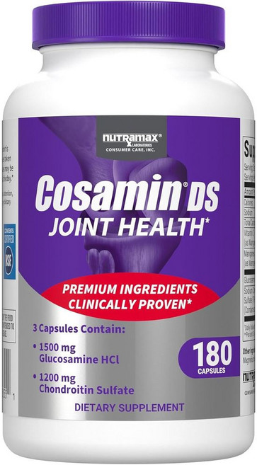Nutramax Cosamin DS 관절 건강 고함량 글루코사민 180정 X 3개 540정