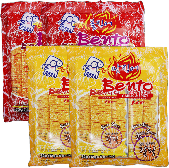 벤토 불징어 스위트 +맛징어 갈릭, 2세트