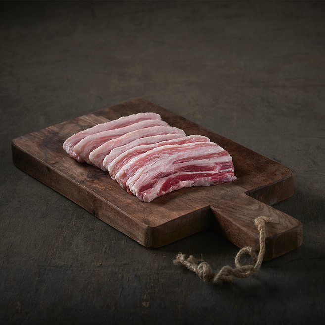 스페인 수입 삼겹살 누린내 안나는 두꺼운 10mm 1kg, 1개
