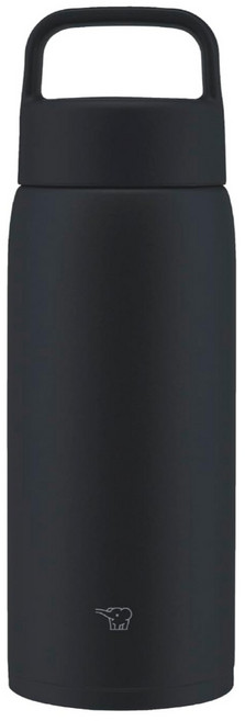 象印 ZOJIRUSHI 真空吊環保溫保冷瓶 SU-DA100/80 保溫杯 800ML 1000ML 水壺, 800ML 碳黑色, 1個