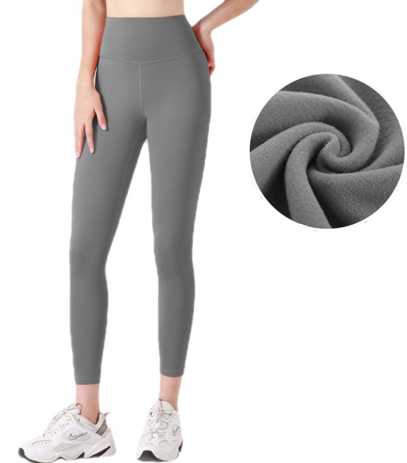 라온투유 하이웨스트 부드러운 기모 레깅스