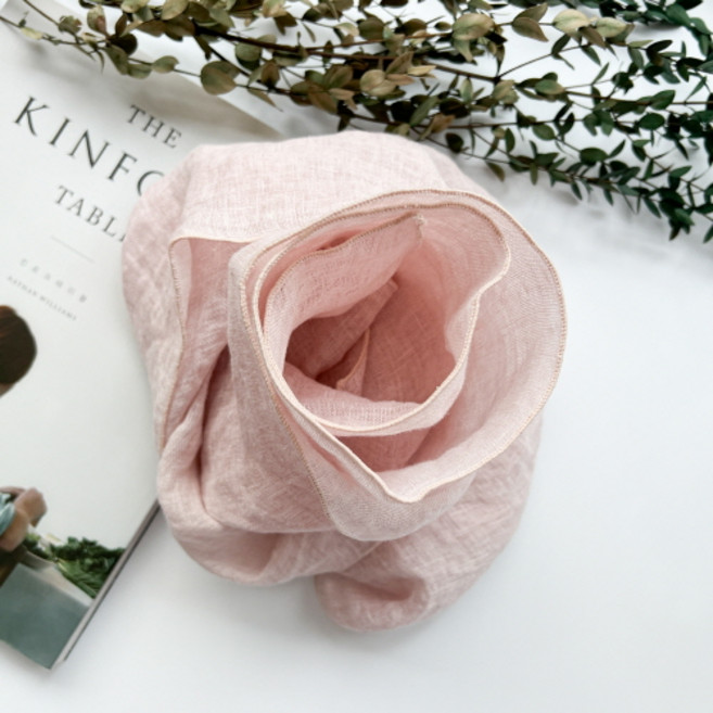 여성스카프 린넨스카프 여름 간절기 풍성한 롱 머플러 여자 남자 남성 린넨100% 가을 봄 여름 머플러