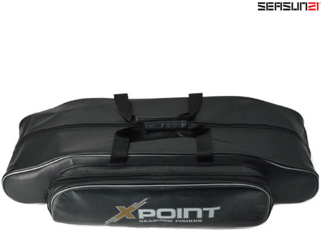 시선21 릴낚시가방 보급형 민물낚시대 케이스 붕어낚시 가방, 검정